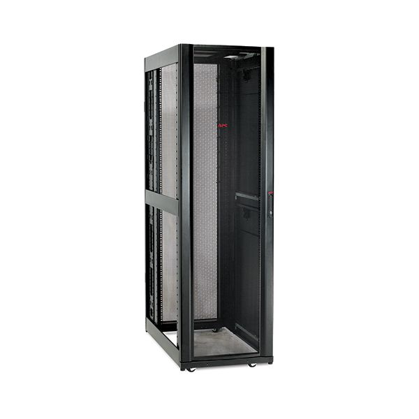 APC NetShelter SX 48U 600mm Wide x 1070mm Deep Enclosure with Sides Black -2000 lbs. Shock Packaging (AR3107SP)