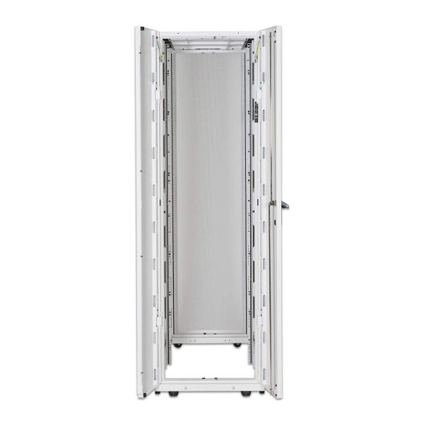 APC NetShelter SX 48U 600mm Wide x 1070mm Deep Enclosure with Sides SE White (AR3107W)