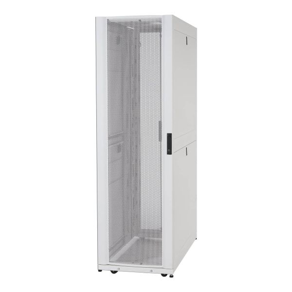 APC NetShelter SX 48U 600mm Wide x 1070mm Deep Enclosure with Sides SE White (AR3107W)