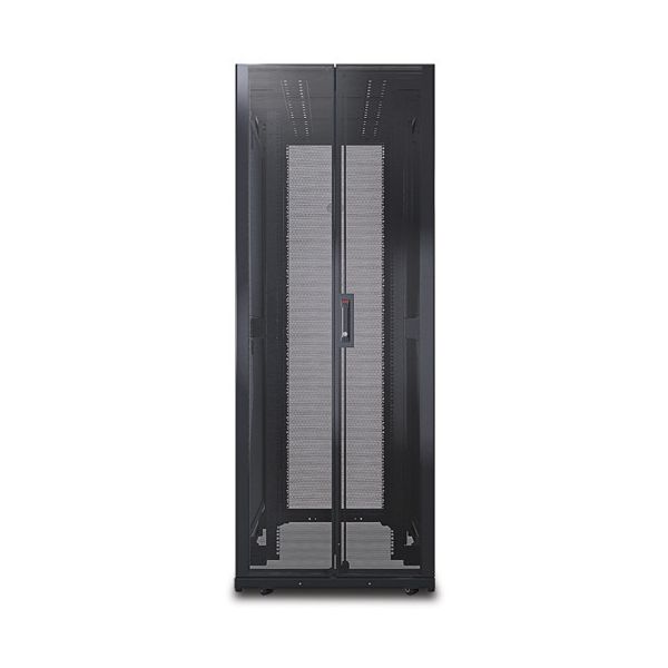 APC NetShelter SX 42U 750mm(b) x 1070mm(d) 19" IT rack, netwerkbehuizing met zijpanelen, zwart (AR3140)