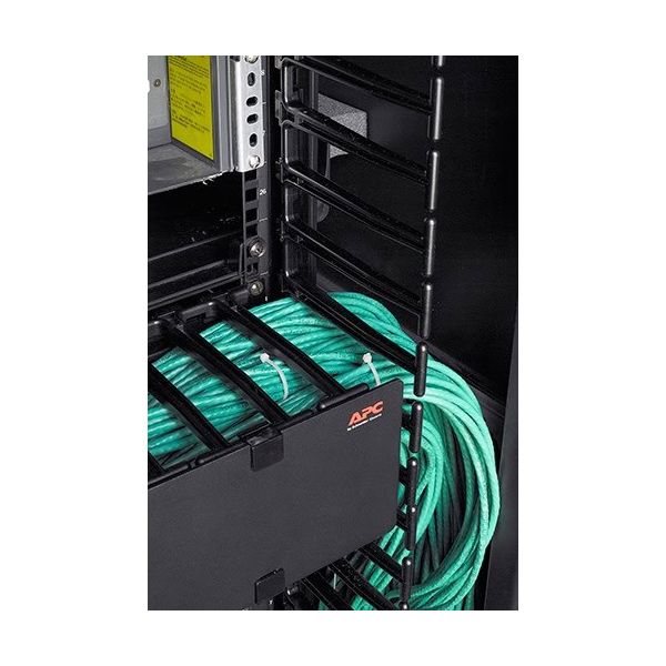 APC NetShelter SX 42U 750mm(b) x 1070mm(d) 19" IT rack, netwerkbehuizing met zijpanelen, zwart (AR3140)