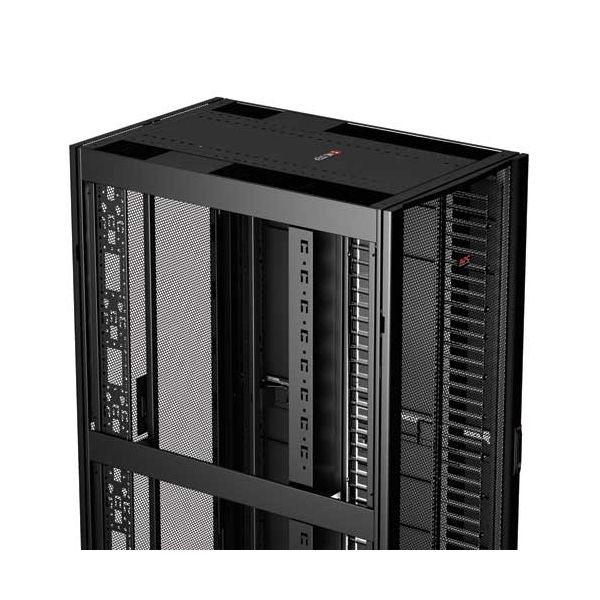 APC NetShelter SX 42U 750mm(b) x 1070mm(d) 19" IT rack, netwerkbehuizing met zijpanelen, zwart (AR3140)