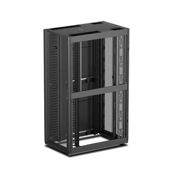 APC NetShelter SX 42U 750mm(b) x 1070mm(d) 19" IT rack, netwerkbehuizing met zijpanelen, zwart (AR3140)