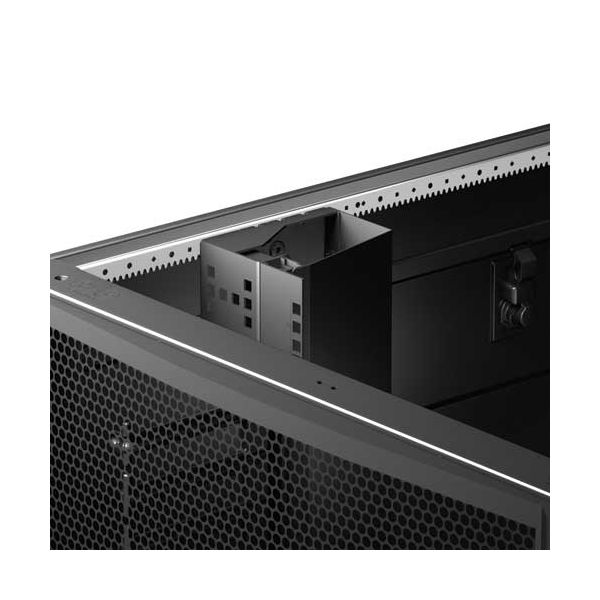 APC NetShelter SX 42U 750mm(b) x 1070mm(d) 19" IT rack, netwerkbehuizing met zijpanelen, zwart (AR3140)