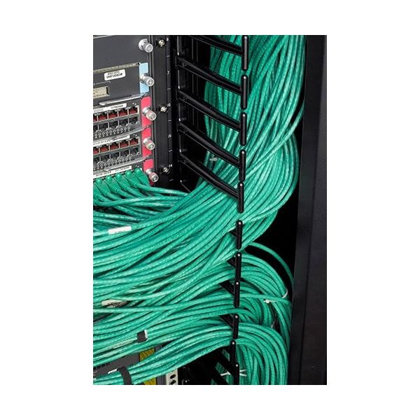 APC NetShelter SX 42U 750mm(b) x 1070mm(d) 19" IT rack, netwerkbehuizing met zijpanelen, zwart (AR3140)