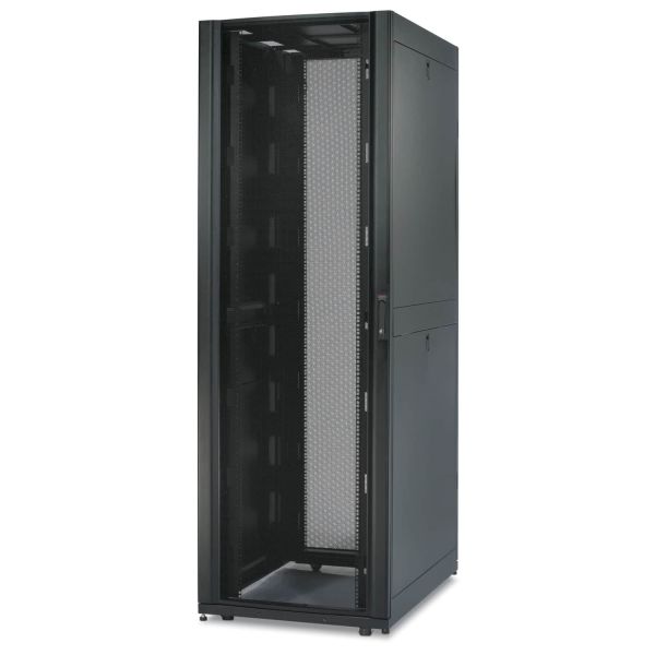 APC NetShelter SX 42U 750mm(b) x 1070mm(d) 19" IT rack, behuizing met zijpanelen, zwart (AR3150)