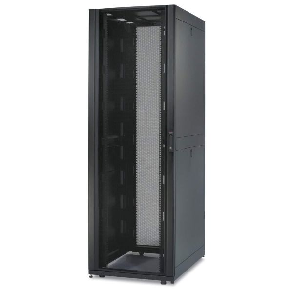 APC NetShelter SX 42U 750mm(b) x 1070mm(d) 19" IT rack, behuizing met zijpanelen, zwart (AR3150)