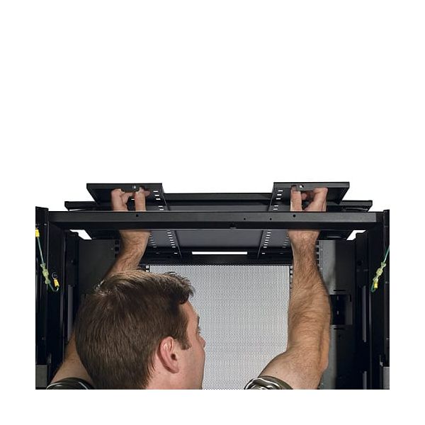 APC NetShelter SX 42U 750mm(b) x 1070mm(d) 19" IT rack, behuizing met zijpanelen, zwart, Shock Packaging (AR3150SP)