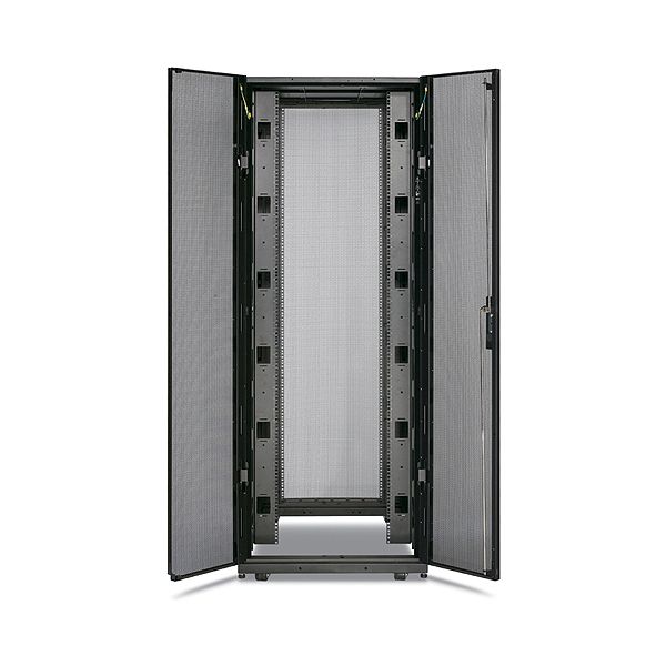 APC NetShelter SX 45U 750mm brede x 1070mm diepe behuizing met zijden, zwart (AR3155)