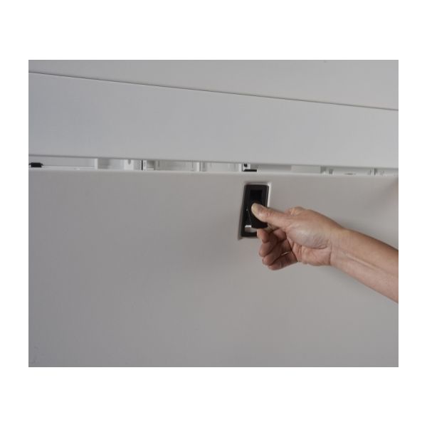APC AR3157W rack 48U Vrijstaande rek Wit (AR3157W)