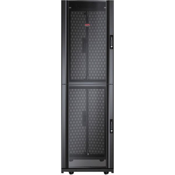 APC NetShelter SX 2x20U 750mm x 1070mm Colocation Enclosure Black (AR3200X437)