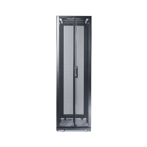 APC NetShelter SX 42U 600mm(b) x 1200mm(d) 19" IT rack, behuizing met zijpanelen, zwart (AR3300)