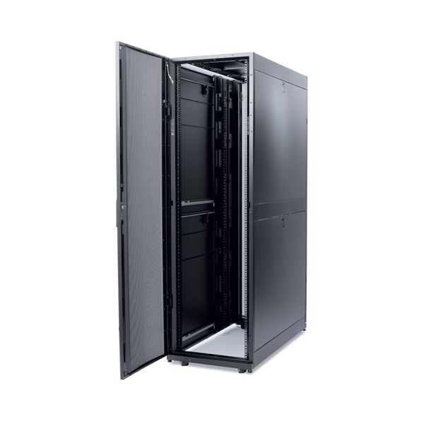 APC NetShelter SX 42U 600mm(b) x 1200mm(d) 19" IT rack, behuizing met zijpanelen, zwart (AR3300)