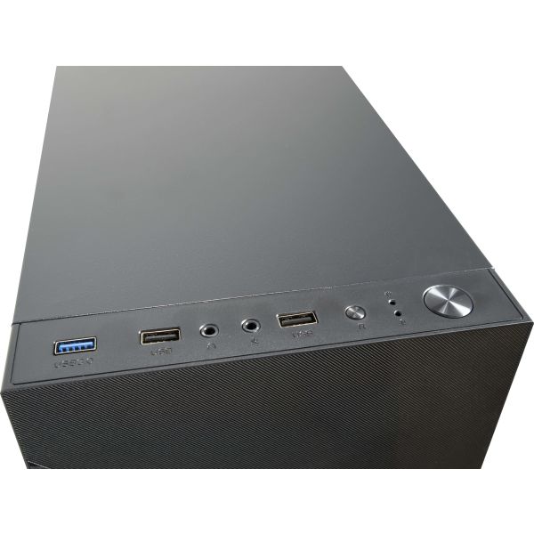 Inter-Tech ATX A-303 Midi Tower Zwart (88881363)
