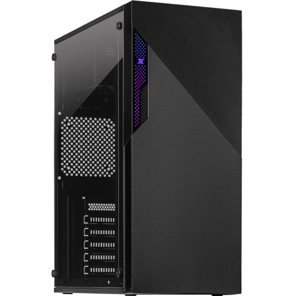 Inter-Tech ATX A-303 Midi Tower Zwart (88881363)