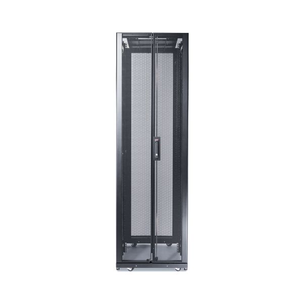 APC NetShelter SX 48U 600mm(b) x 1200mm(d) 19" IT rack, behuizing met zijpanelen, zwart, Shock Packaging (AR3307SP) APC NetShelter SX 48U 600mm(b) x 1200mm(d) 19" IT rack, behuizing met zijpanelen, zwart, Shock Packaging (AR3307SP)