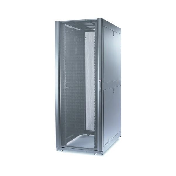 APC NetShelter SX 42U 750mm(b) x 1200mm(d) 19" IT rack, behuizing met zijpanelen, zwart, Shock Packaging (AR3350SP)