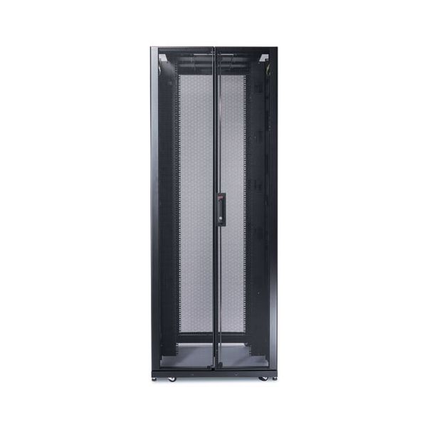 APC NetShelter SX 42U 750mm(b) x 1200mm(d) 19" IT rack, behuizing met zijpanelen, zwart, Shock Packaging (AR3350SP)