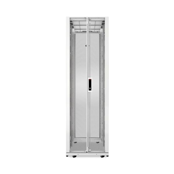 APC NetShelter SX 42U 750mm brede x 1200mm diepe behuizing met zijden, wit (AR3350W)