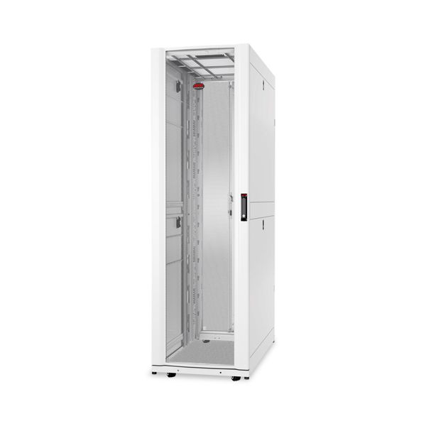 APC NetShelter SX 42U 750mm brede x 1200mm diepe behuizing met zijden, wit (AR3350W)