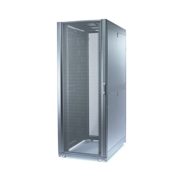 APC NetShelter SX 48U 750mm(b) x 1200mm(d) 19" IT rack, behuizing met zijpanelen, zwart, Shock Packaging (AR3357SP)