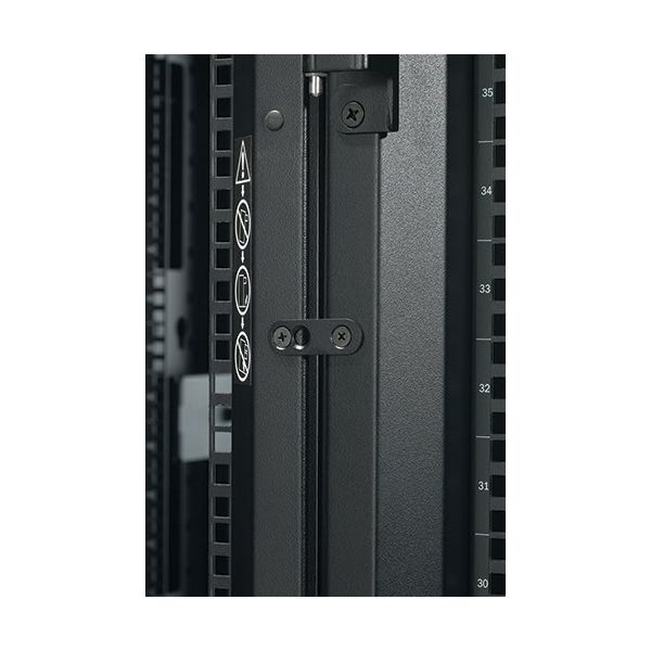 APC NetShelter SX 48U 750mm Wide x 1200mm Deep Enclosure Without Sides Black (AR3357X609)