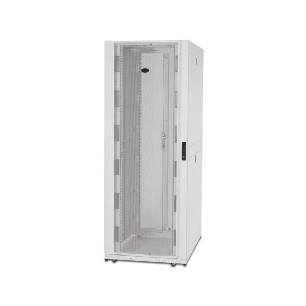 APC NetShelter SX 42U 800mm(b) x 1200mm(d) 19" IT rack, behuizing met zijpanelen, wit (AR3380W)