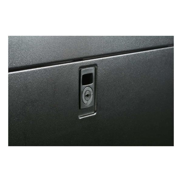 APC NetShelter AV 42U 600mm brede x 825mm diepe behuizing met zijden en 10-32 rails met schroefdraad zwart (AR3810)