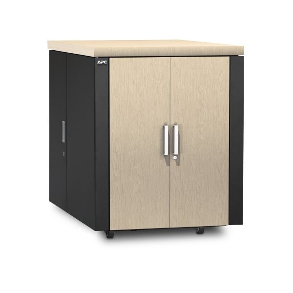 APC NetShelter CX 18U Geluiddempende 'Server Room in a Box', Shock Packaging (AR4018SP)