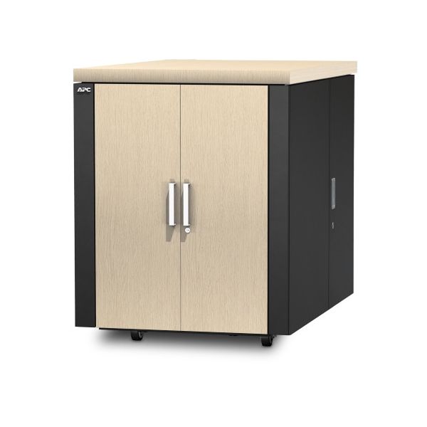 APC NetShelter CX 18U Geluiddempende 'Server Room in a Box', Shock Packaging (AR4018SP)