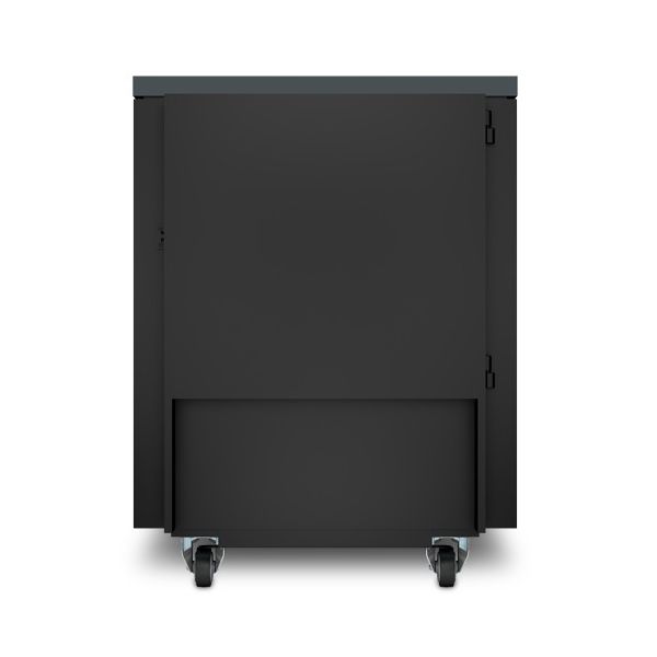 APC NetShelter CX 18U Geluiddempende 'Server Room in a Box', Shock Packaging, Donker Grijs (AR4018SPX431)