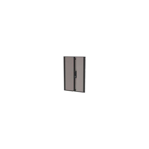 APC NetShelter SX Colocation 20U 600mm Wide Perforated Split Doors Black (AR7103)