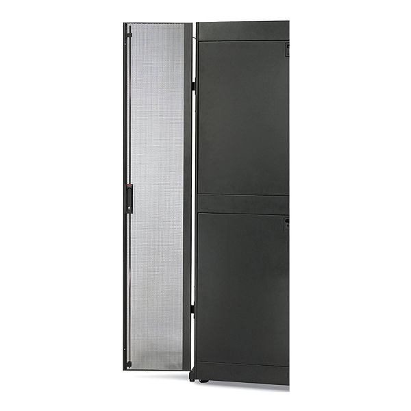 APC NetShelter SX 45U 600mm brede geperforeerde gesplitste deuren zwart (AR7105)