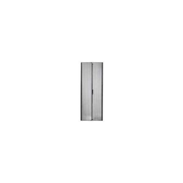 APC NetShelter SX 48U 600mm Wide Perforated Split Doors Black (AR7107)