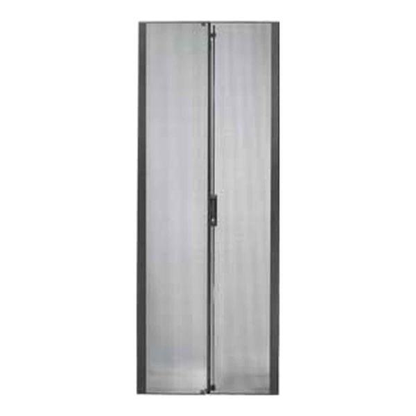 APC NetShelter SX 42U 750 mm brede geperforeerde gesplitste deuren zwart (AR7150)
