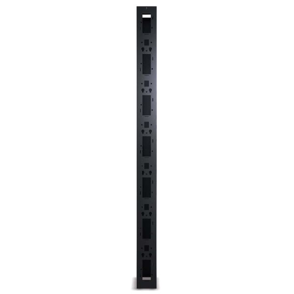 APC Veelzijdige, verticale kabelgeleider voor racks met 2 of 4 staanders, 84"H x 6"B, deur aan één zijde (AR8615) 4/4 APC Veelzijdige, verticale kabelgeleider voor racks met 2 of 4 staanders, 84"H x 6"B, deur aan één zijde (AR8615)