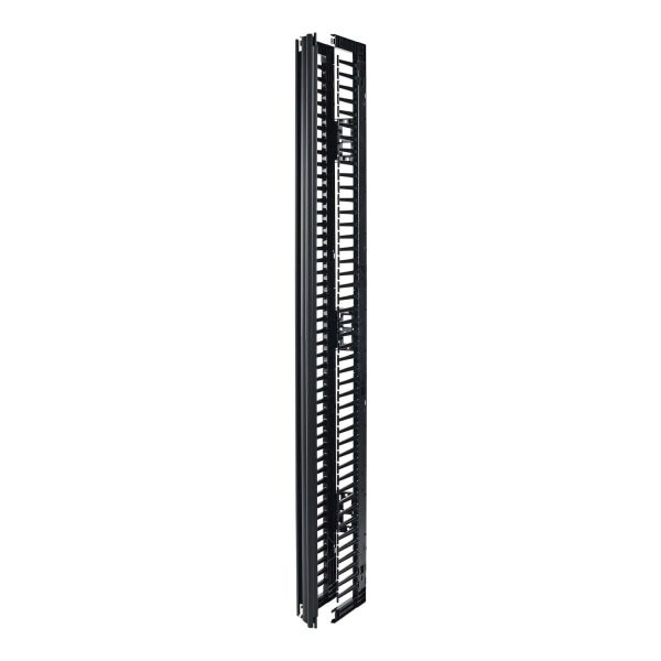 APC Valueline, verticale kabelmanager voor 2 & 4-stijls racks, 84"H X 6"B, enkelzijdig met deur (AR8715) APC Valueline, verticale kabelmanager voor 2 & 4-stijls racks, 84"H X 6"B, enkelzijdig met deur (AR8715)