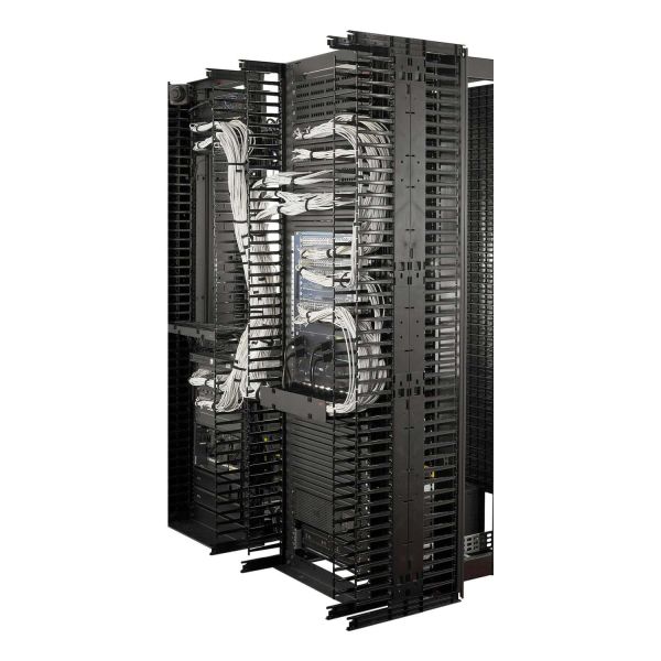 APC Valueline, verticale kabelmanager voor 2 & 4-stijls racks, 84"H X 6"B, enkelzijdig met deur (AR8715) APC Valueline, verticale kabelmanager voor 2 & 4-stijls racks, 84"H X 6"B, enkelzijdig met deur (AR8715)