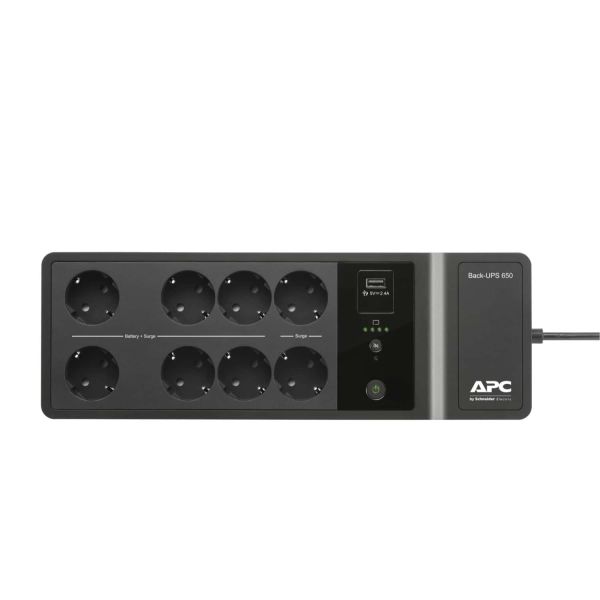 APC BE650G2-SP UPS Stand-by (Offline) 0,65 kVA 400 W 8 AC-uitgang(en) (BE650G2-SP)