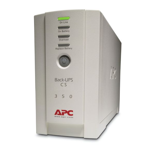 APC Back-UPS BK350EI - 350VA, 4x C13 uitgang, USB (BK350EI)