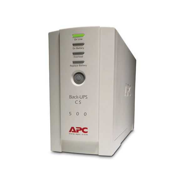 APC Back-UPS 500VA noodstroomvoeding 4x C13 uitgang, USB (BK500EI)