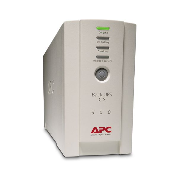 APC Back-UPS 500VA noodstroomvoeding 4x C13 uitgang, USB (BK500EI)