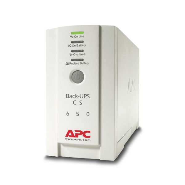 APC Back-UPS BK650EI - 650VA, 4x C13 output, USB (BK650EI)