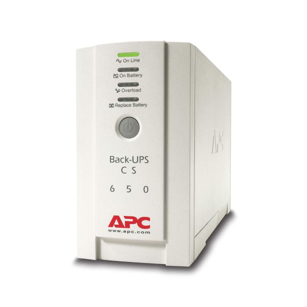 APC Back-UPS 650VA noodstroomvoeding 4x C13 uitgang, USB (BK650EI)