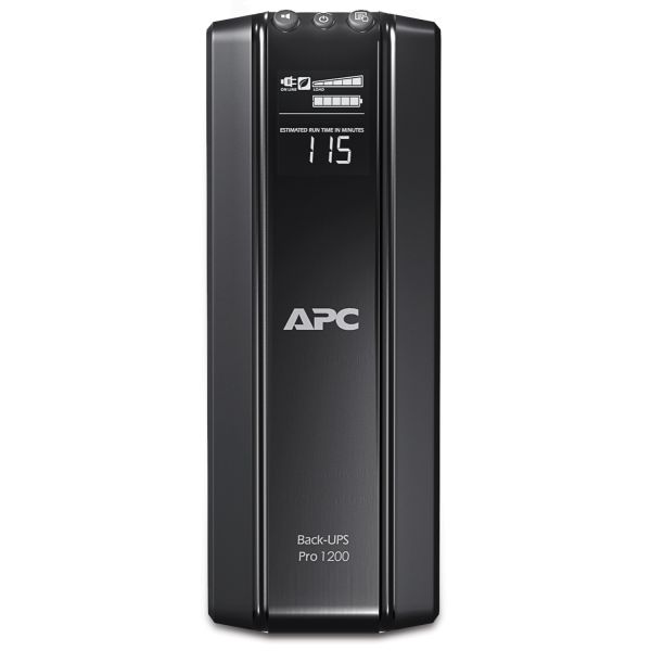 APC Back-UPS PRO BR1200G-FR - Noodstroomvoeding, 1200VA, 6x Penaarde(België), USB (BR1200G-FR)