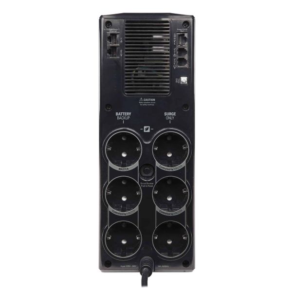 APC Back-UPS PRO 1200VA noodstroomvoeding 6x stopcontact, USB (BR1200GI)