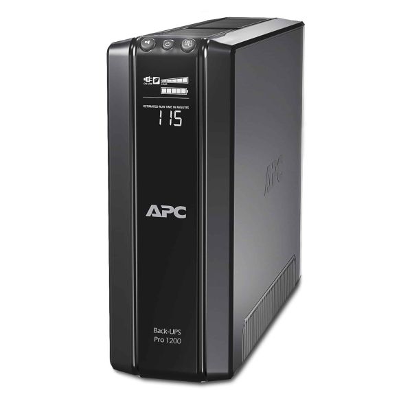 APC Back-UPS PRO 1200VA noodstroomvoeding 6x stopcontact, USB (BR1200GI)