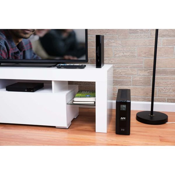 APC Back-UPS PRO BR1300MI - Noodstroomvoeding, 8x C13 uitgang, USB, 1300VA (BR1300MI)