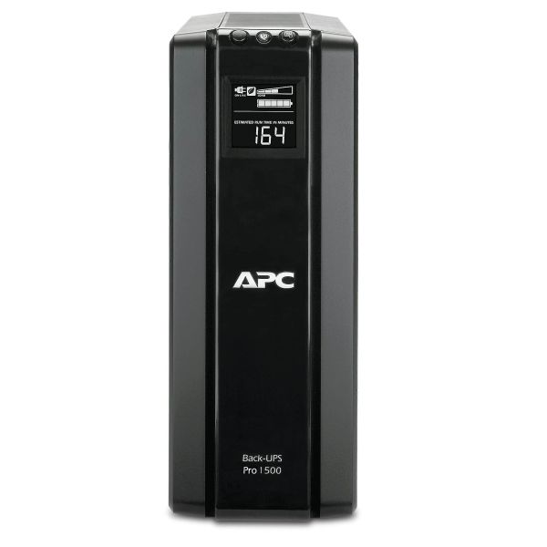 APC Back-UPS PRO BR1500G-GR - Noodstroomvoeding, 1500VA, 6x stopcontact, USB, uitbreidbare runtime (BR1500G-GR) APC Back-UPS PRO BR1500G-GR - Noodstroomvoeding, 1500VA, 6x stopcontact, USB, uitbreidbare runtime (BR1500G-GR)