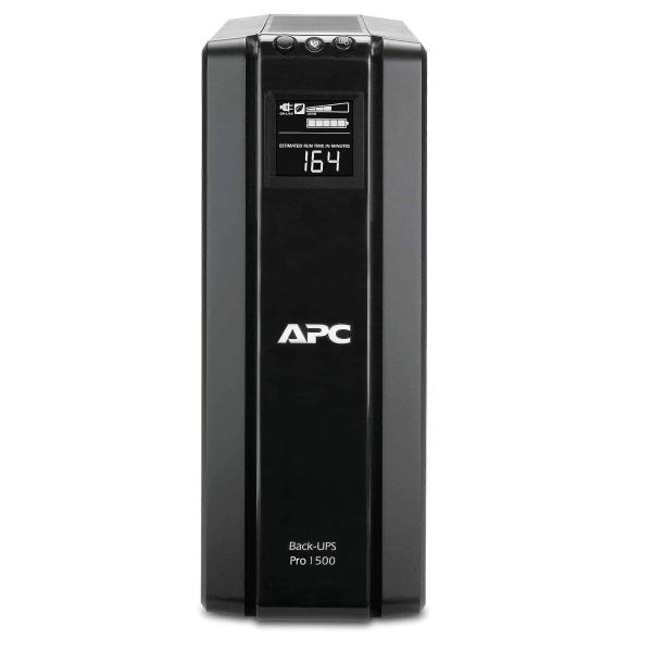 APC Back-UPS PRO 1500VA noodstroomvoeding 6x stopcontact, USB, uitbreidbare runtime (BR1500G-GR)